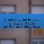 Analyzing the Impact of Social Media on Political Discourse