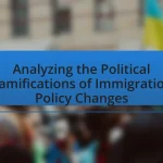 Analyzing the Political Ramifications of Immigration Policy Changes