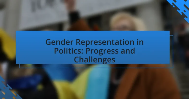 Gender Representation in Politics: Progress and Challenges