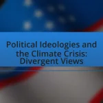 Political Ideologies and the Climate Crisis: Divergent Views