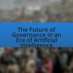 The Future of Governance in an Era of Artificial Intelligence