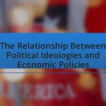 The Relationship Between Political Ideologies and Economic Policies