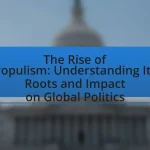 The Rise of Populism: Understanding Its Roots and Impact on Global Politics
