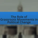 The Role of Grassroots Movements in Political Change