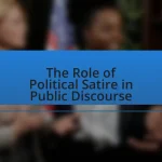 The Role of Political Satire in Public Discourse
