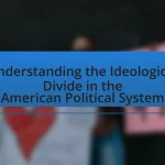 Understanding the Ideological Divide in the American Political System