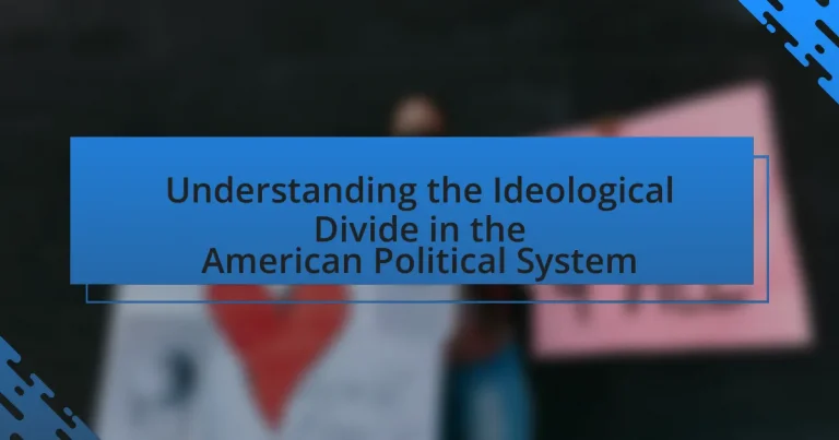 Understanding the Ideological Divide in the American Political System